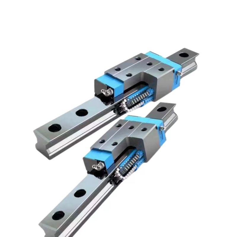 Rel Geser Linier Presisi Penyelarasan Otomatis Beban Berat Ukuran Bor 15/20/25mm